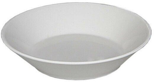 Блюдце Добруш фарфоровое белое 140 мм (0С0450Ф34) 660567