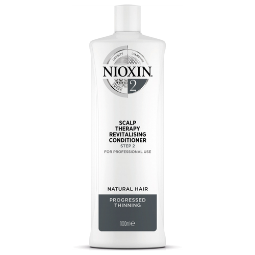 Nioxin System 2 Увлажняющий кондиционер Система 2 для натуральных истонченных волос Scalp Revitaliser 1000 мл