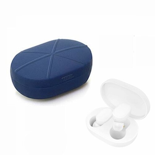 Чехол для Xiaomi Mi Airdots (Blue) borasco чехол для xiaomi redmi airdots mi true wireless earbuds basic teal