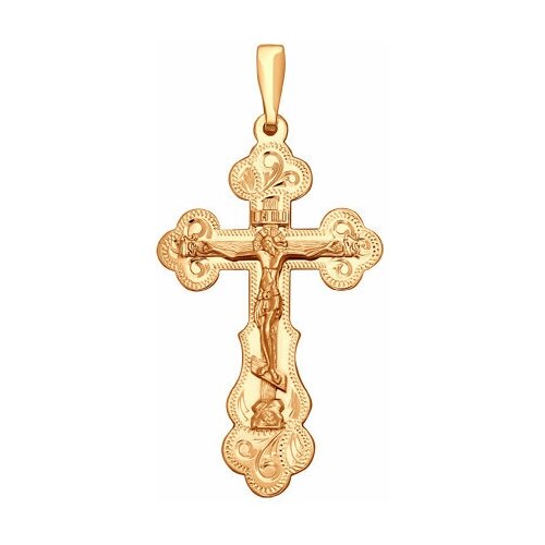 фото Подвеска diamant online, серебро, 925 проба, золочение