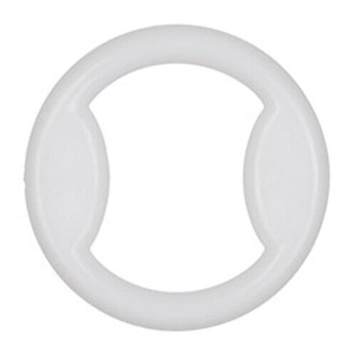 BLITZ CP02-10 кольцо ч/б пластик 10 мм белый