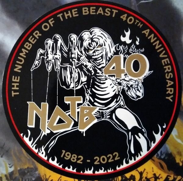 IRON MAIDEN - The number of the beast LP