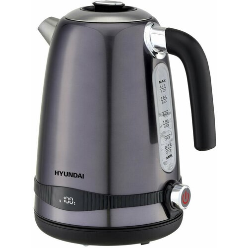 Чайник электрический HYUNDAI HYK-S4800 2200Вт фиолетовый и черный 382000₽