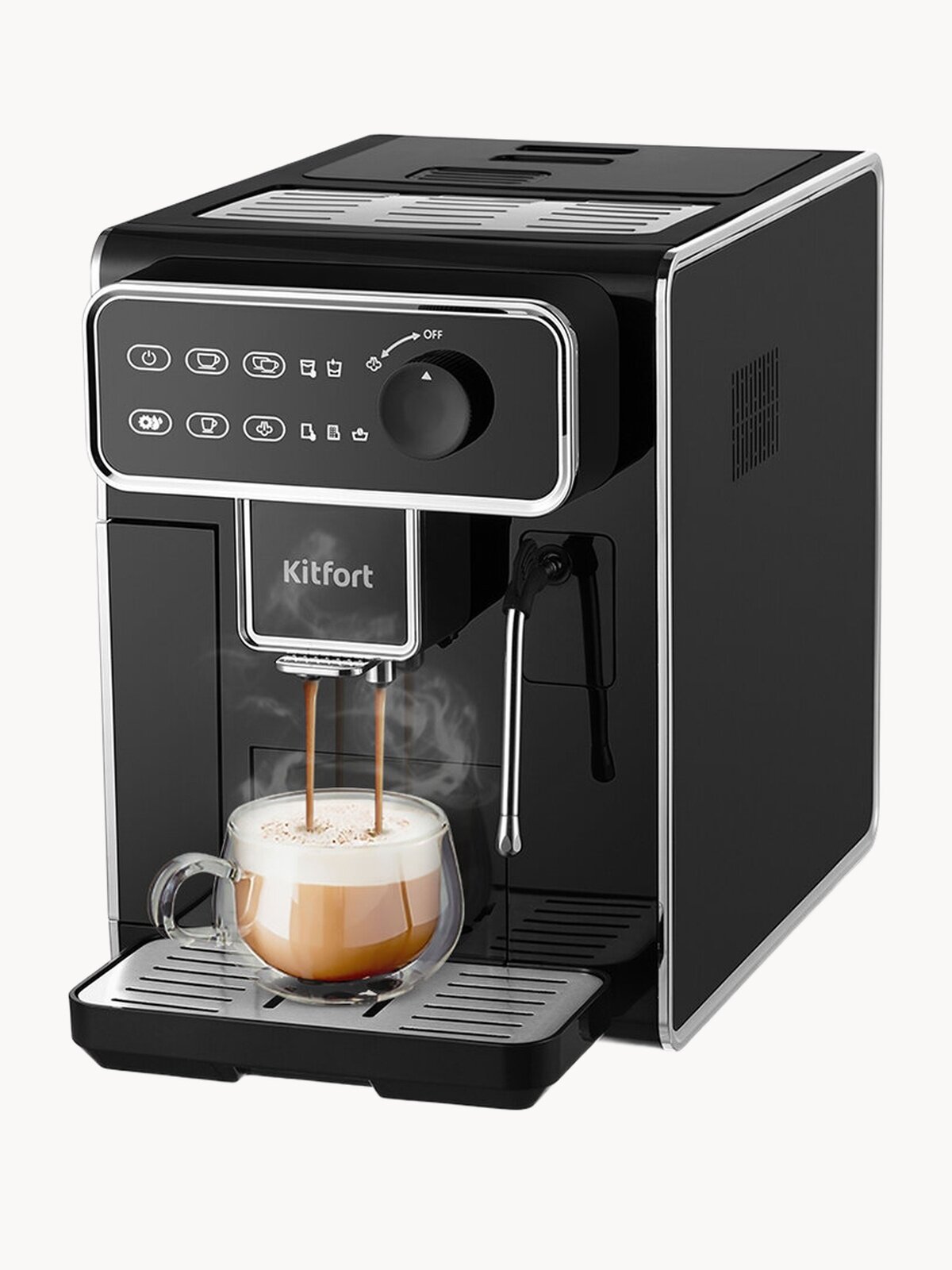 Автоматическая кофемашина Kitfort КТ-7256