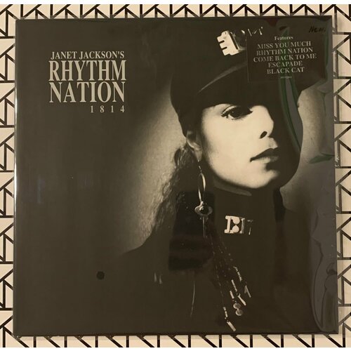 Новая виниловая пластинка «Janet Jackson – Rhythm Nation 1814», оригинал 1989 года виниловые пластинки megaforce records m o d busted broke