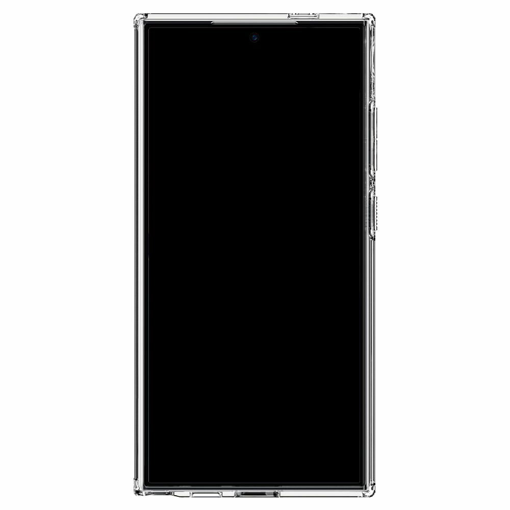 Чехол Spigen на Samsung Galaxy S24 Ultra (ACS07292) Ultra Hybrid / Спиген чехол для Галакси С24 Ультра накладка, противоударный, с защитой камеры, прозрачный — фото 1