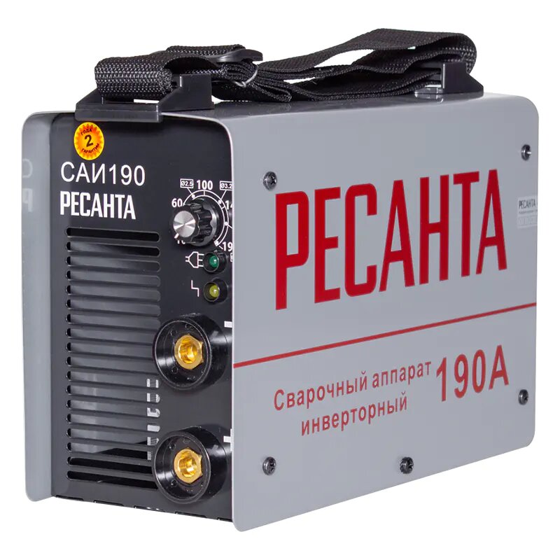 Сварочный инверторный аппарат РЕСАНТА САИ-190, (65/2)