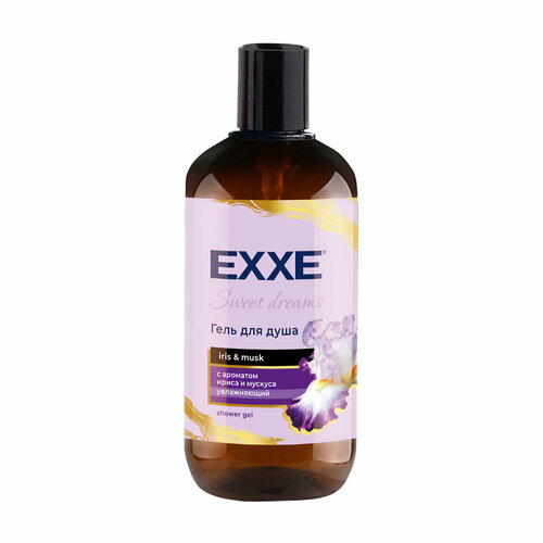 Гель для душа EXXE Ирис и мускус, 500 мл гель для душа exxe парфюмированный аромат нежной камелии 500 мл