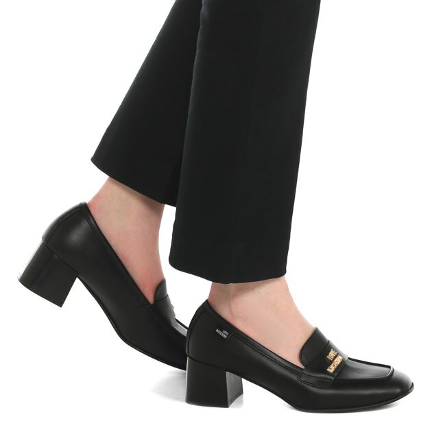 Туфли LOVE MOSCHINO, размер 36, черный — фото 1