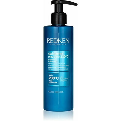 Redken EXTREME Play Safe 230 C -Укрепляющий и термозащитный уход-стайлинг от повреждений термоинструментом 250 мл