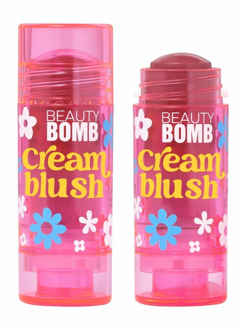 BEAUTY BOMB Румяна кремовые для лица в стике Cream stick blush, 8 г, 03 Милая