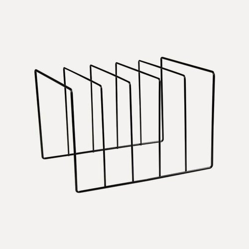 Изображение товара ALIVE AUDIO Подставка для пластинок металлическая (квадрат) под 50 пластинок