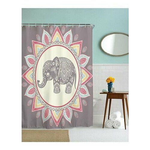 Штора для ванной комнаты My Space 180х180 Elephant 1290₽