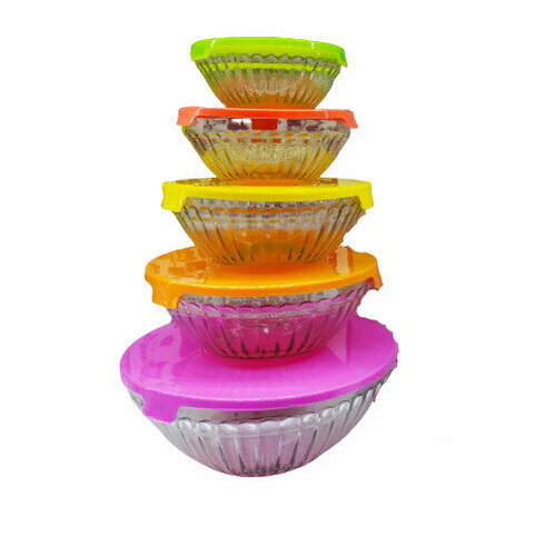 Набор салатниц с крышками LORAINE