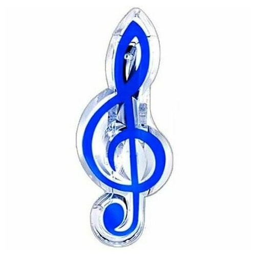 Зажим для нот PJ-003BL Скрипичный ключ