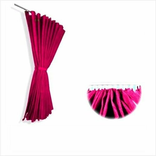 Шторы ночные без направляющих для коммерческих автомобилей красного цвета 1950₽