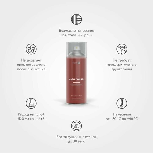 Термостойкий лак Elcon 00-00002951 1280₽