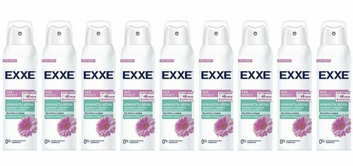 EXXE Дезодорант-спрей Silk Effect, Нежность шелка, 150 мл, 9 штук