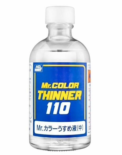 Разбавитель для акриловых красок MR.HOBBY Mr.Color Thinner, 110 мл.
