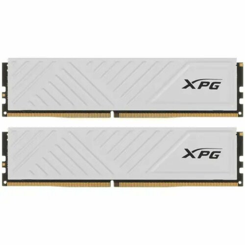 Память DIMM DDR4 8GBx2 3600MHz A-Data Gammix D35 AX4U36008G18I-DTWHD35 White оперативная память adata xpg gammix d35 ax4u360016g18i sbkd35 ddr4 16 гб 3600мгц dimm