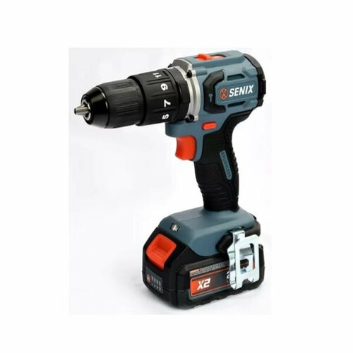Аккумуляторный шуруповерт ударный SENIX PDHX2-M2-EU SET 20В 60Нм 1акк 40Ahз у 23927₽