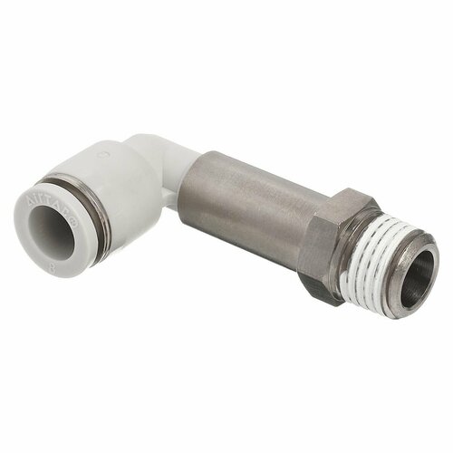 Штуцер цанговый угловой удлиненный Airtac PLL802 R14 под трубку 8 мм 773₽