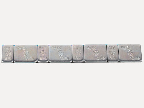 Изображение товара Грузы балансировочные Fe самоклеющиеся (5г+10)гх4 тонкие 1 шт