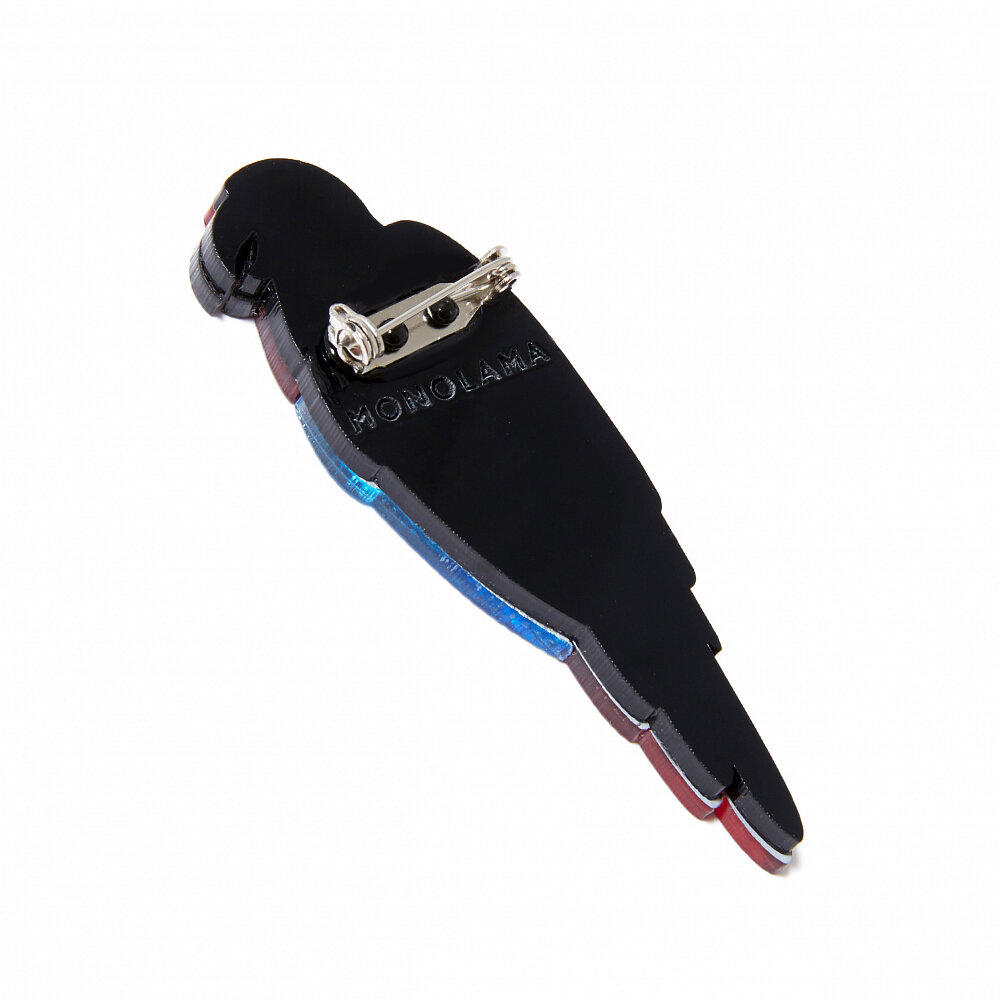 Брошь MONOLAMA, красный — фото 1