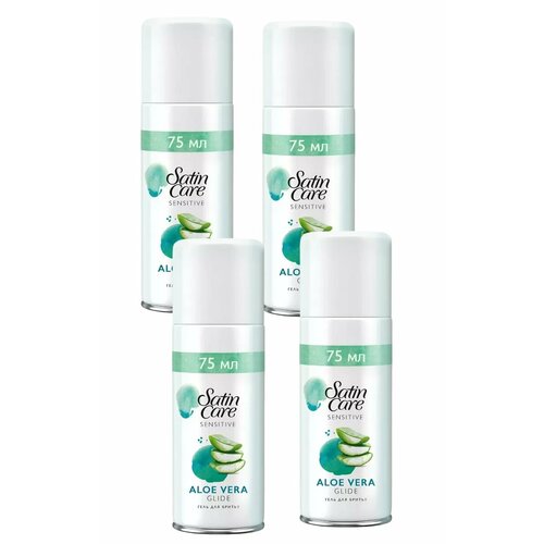 Гель Для Бритья Для Чувствительной Кожи Satin Care 75м 4шт 1054₽