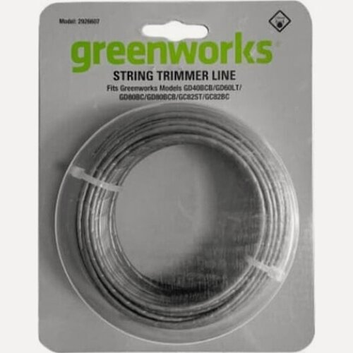 Изображение товара Леска для триммера Greenworks 2мм
