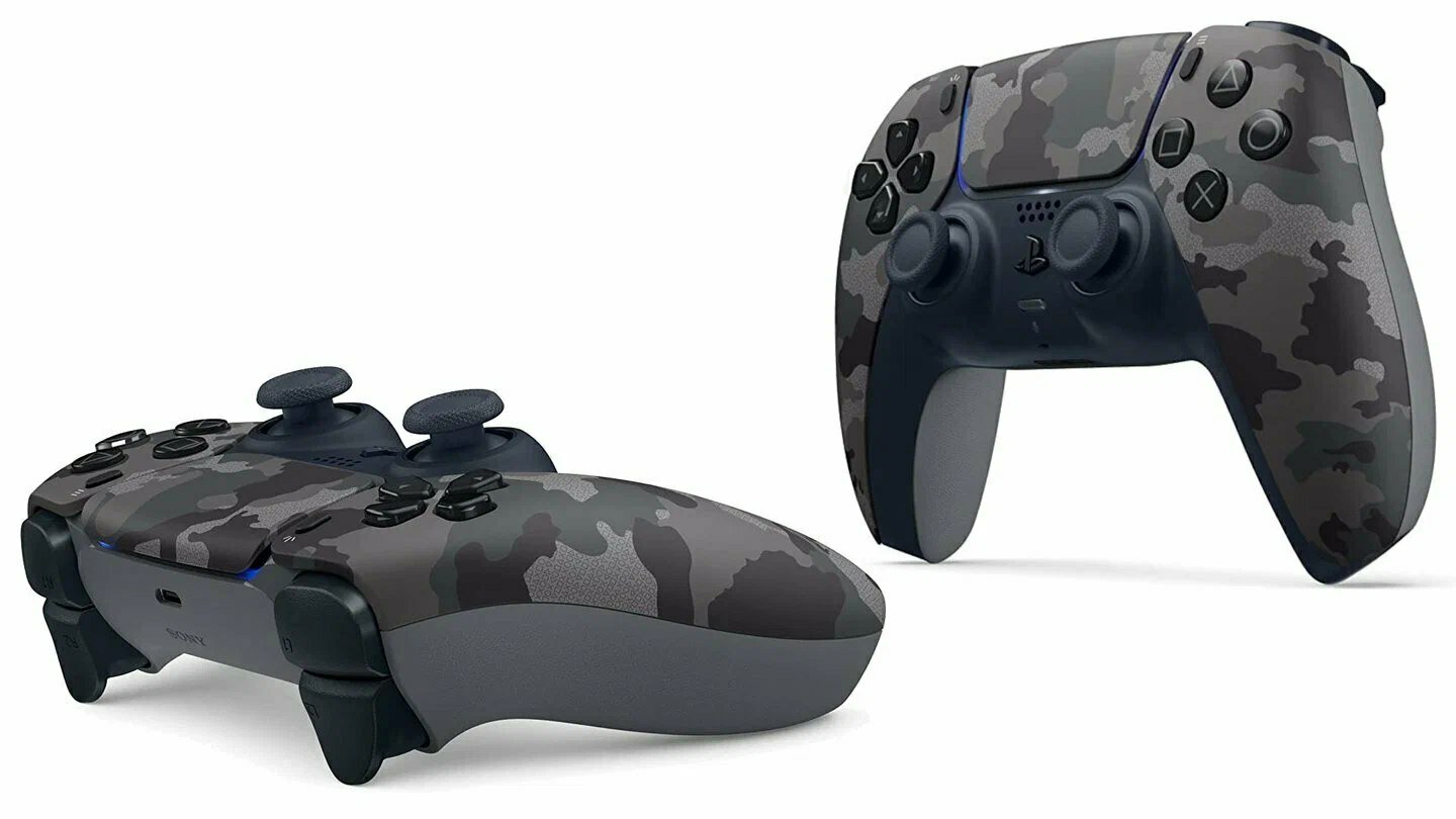 Беспроводной геймпад Sony DualSense PS5 Grey Camouflage для PS5