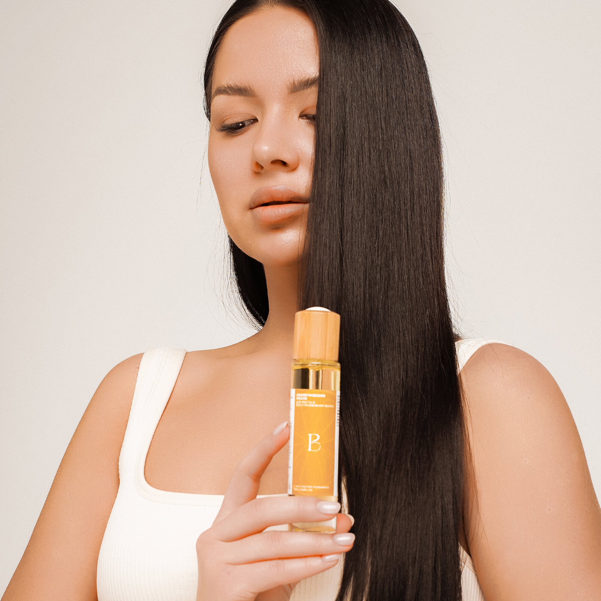 Косметическое масло BE BIO BE BEAUTY для роста и восстановления волос, 50мл — фото 1