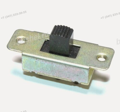 Изображение товара Переключатель ползунковый SW-143 (№35) c перекидным контактом 6pin 3 положения ON-OFF-ON 3A 250V