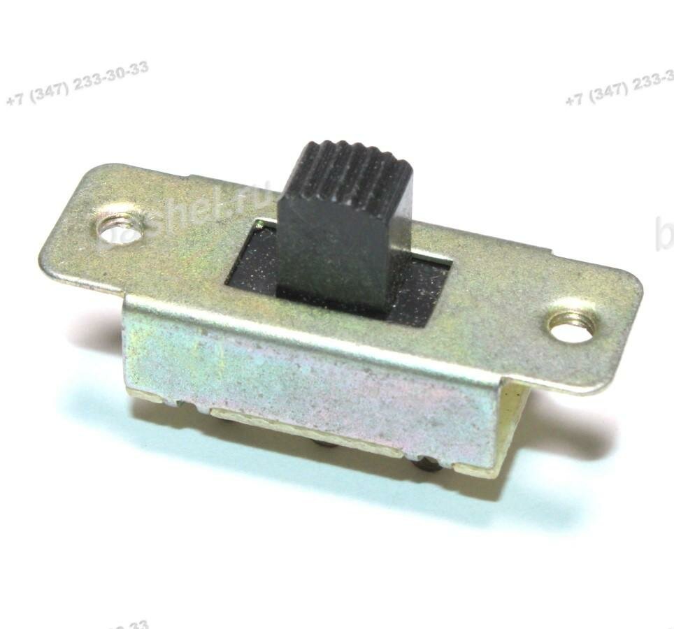 Переключатель ползунковый SW-143 (№35) c перекидным контактом 6pin 3 положения ON-OFF-ON 3A 250V