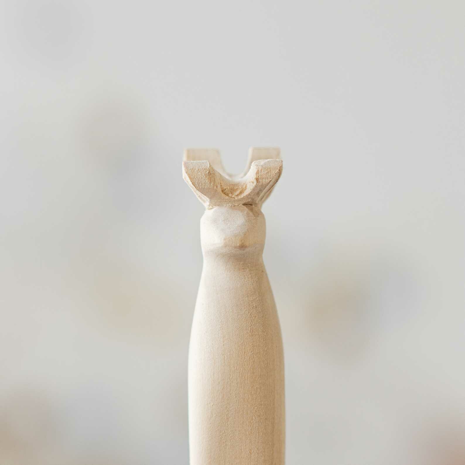 Деревянная фигурка "Олень", благое дело, 13 см, липа — фото 1