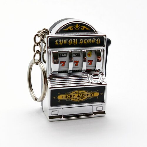 фото Брелок, глянцевая фактура, белый accessories shop 17th