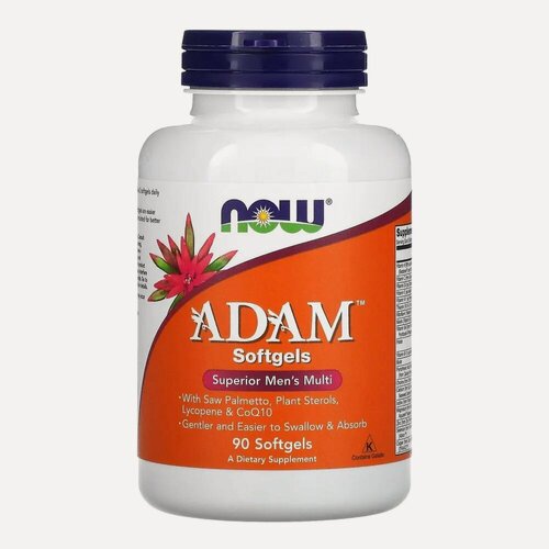 Изображение товара Витаминный комплекс NOW ADAM SUPERIOR MENS MULTI, для мужчин, 90 шт