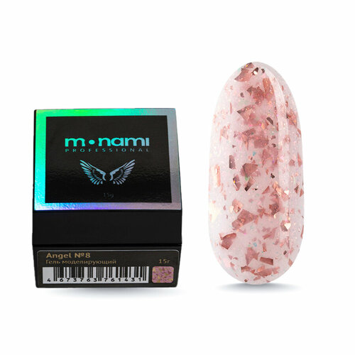 фото Моделирующий гель monami professional angel №8, 15 г