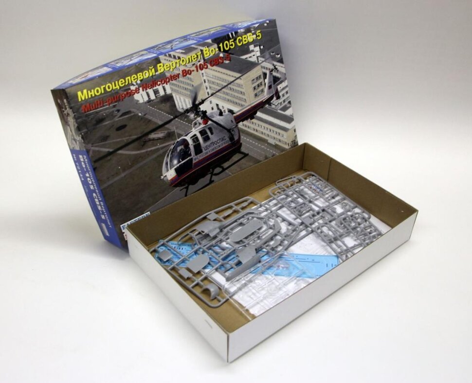 Bертолёт BO-105 CBS-5 МЧС России (1/72) EE72144 — фото 1