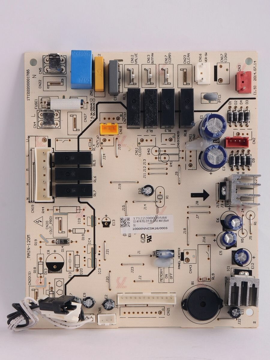 Плата MAIN120M LS-FS24M 2021 17122200000588 (022583)