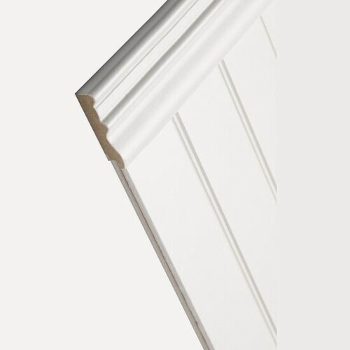 Изображение товара Рейлинг МДФ ТМ Стильный Дом белый окрашенный Н-001-12-060 (10шт. в упаковке)