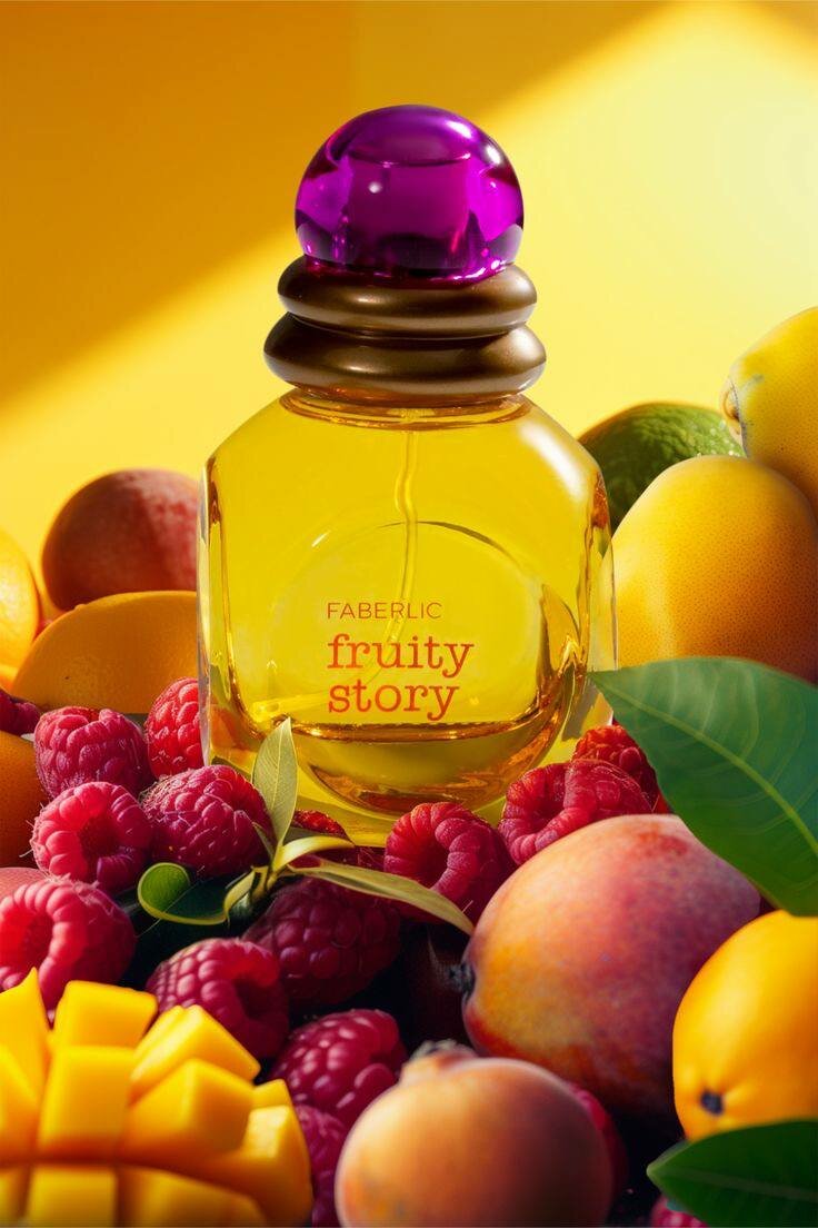 Парфюмерная вода Faberlic "Fruity Story", женская, тропический фруктовый аромат, 30мл