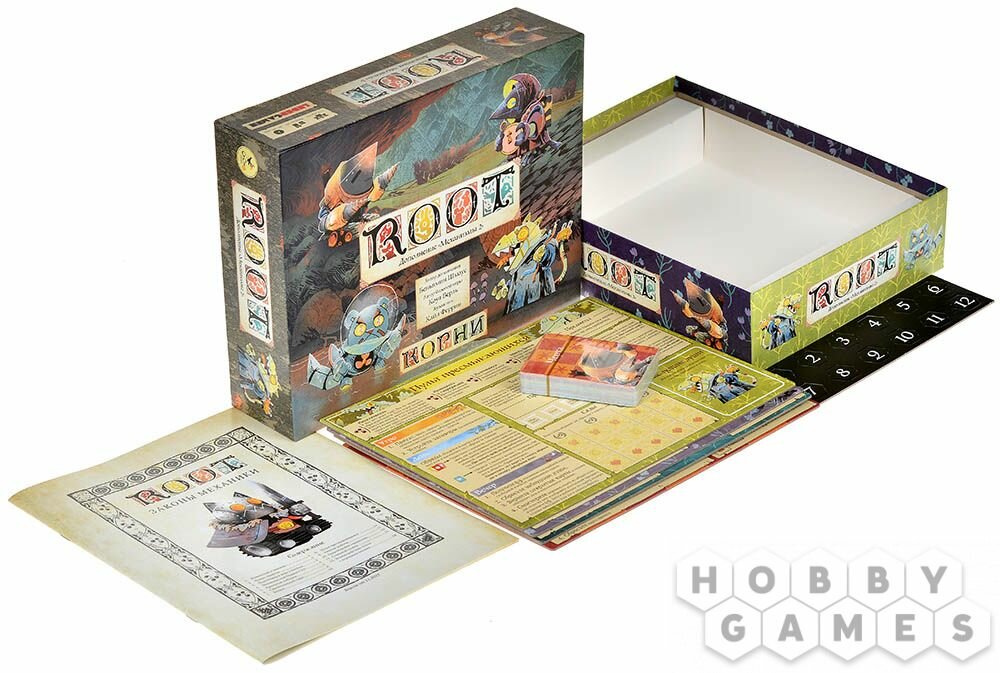 Дополнение для настольной игры Корни. Механизмы 2 от 1 до 6 человек — фото 1