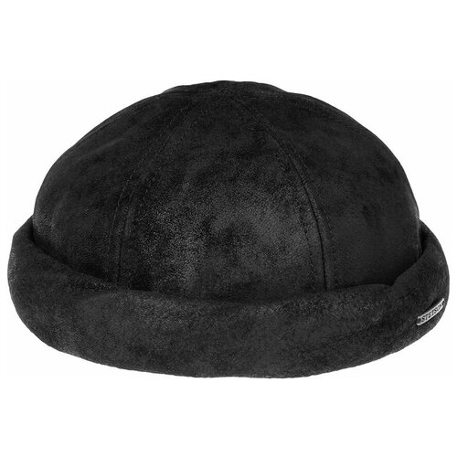 Шапка докер STETSON, размер 57, черный шапка докер stetson размер 61 серый