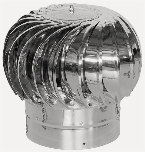 Изображение товара Турбодефлектор крышный ERA ТД-315 Ø315 нержавеющая сталь