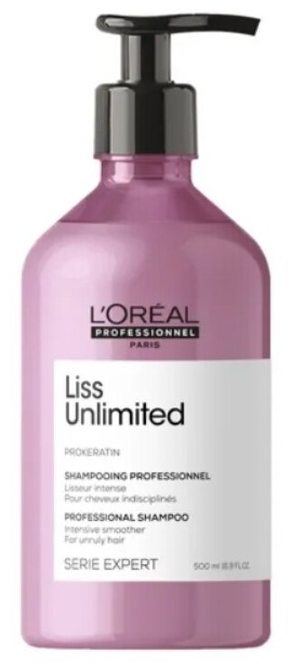 L'Oreal Professionnel Serie Expert Liss Unlimited Шампунь для непослушных волос 500 мл