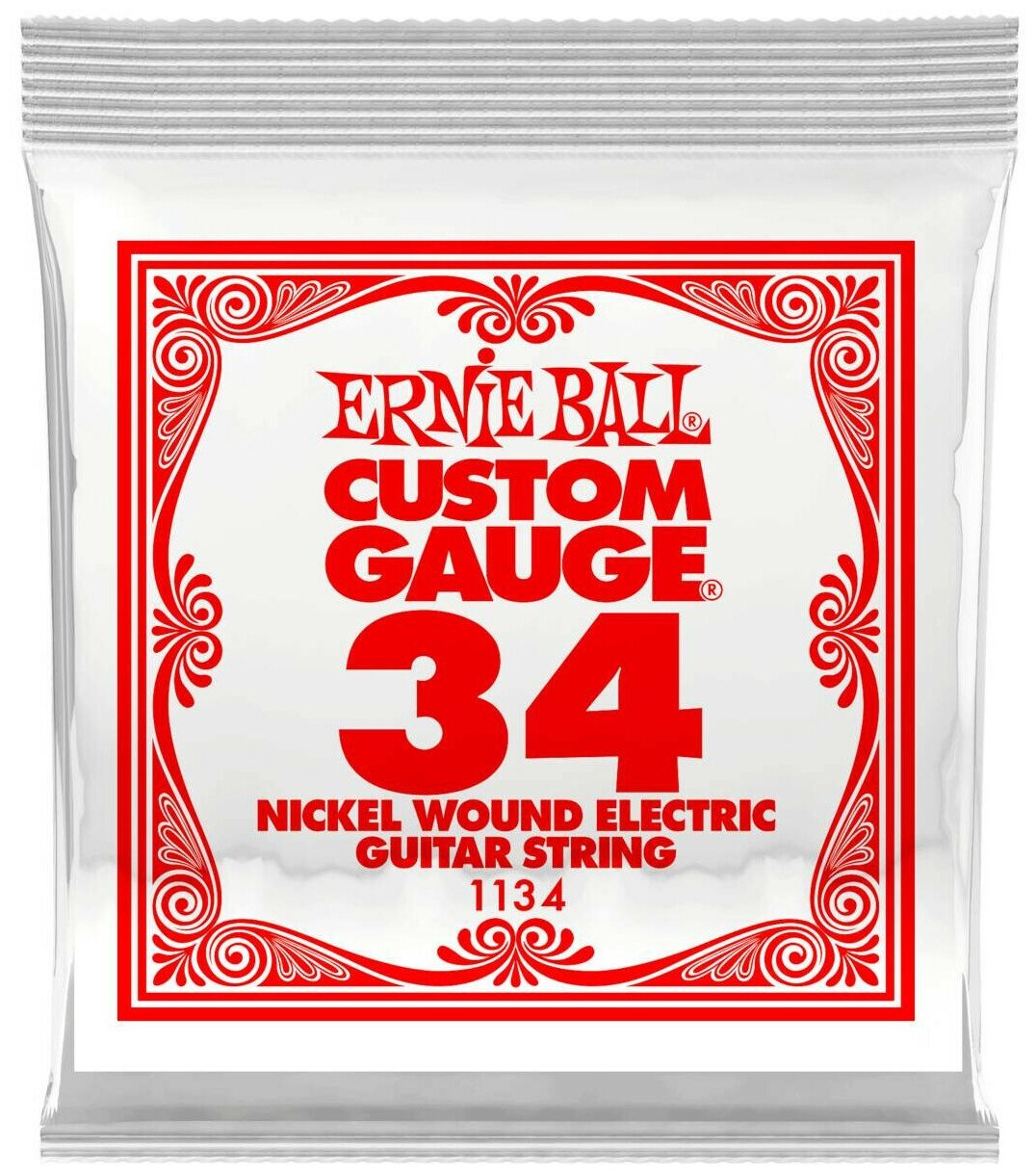 Одиночная струна для электрогитары 34 Ernie Ball 1134