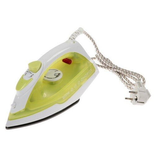 Утюг ENERGY EN-327 1600 Вт тефлоновая подошва 170 мл бело-жёлтый 88900₽