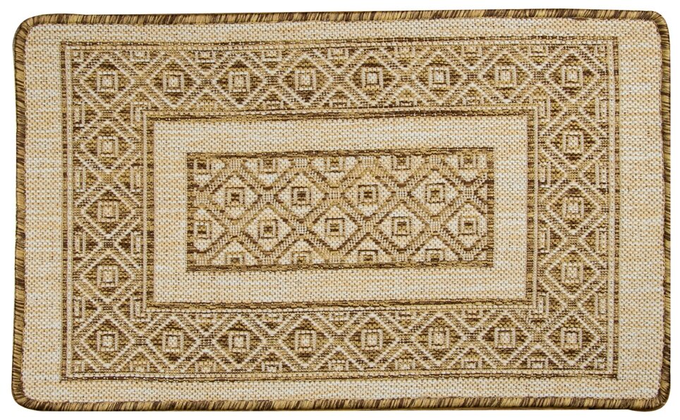 Ковер-циновка Люберецкие ковры Эко 7903-01, 0,8 x 1,5 м - фотография № 1