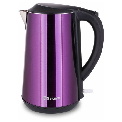 Электрочайник Sakura SA-2156MP 18 фиолет металликчерн 181400₽